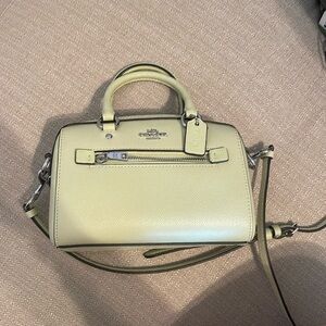 Green Coach Mini Rowan Satchel